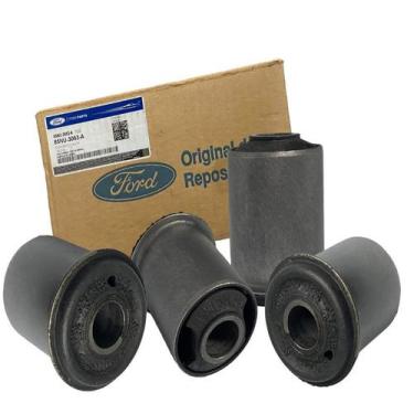 Imagem de Kit 4 Bucha de Bandeja ORIGINAL FORD Corcel Belina Del Rey e Pampa Apó