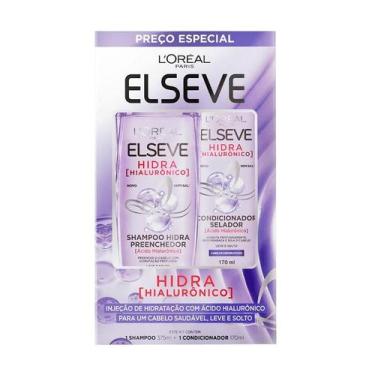 Imagem de Shampoo 375ml + Condicionador 170ml Hidra Hialurônico Elseve