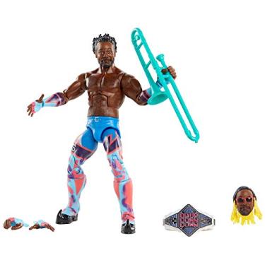 Imagem de WWE Xavier Woods Elite Series #79 Deluxe Action Figure with Realistic Facial Detailing, Iconic Ring Gear & Accessories