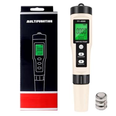 Imagem de Medidor Ph Digital Água H2 Orp 4x1 + Pilha + Guia Calibragem