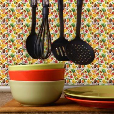 Imagem de Adesivo de Azulejo Tropical 20x20 cm com 12un - Quartinhos