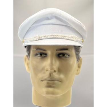 Imagem de Quepe De marinheiro Branco - Quepes.coom
