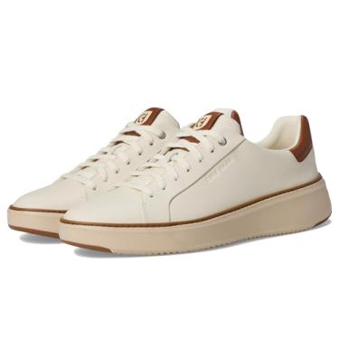 Imagem de Cole Haan Grandpro Topspin Tênis feminino, Marfim/caramelo novo/pergaminho antigo, 12 Wide