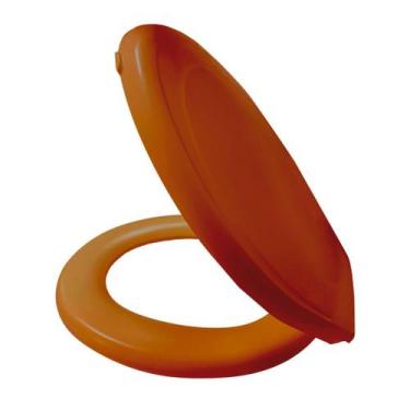 Imagem de Assento Sanitário Almofadado Tampa Vaso Classic Oval Universal Redondo