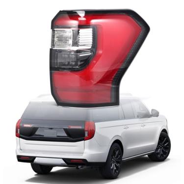 Imagem de ZXMT Conjunto de lâmpada traseira externa tipo LED compatível com Ford Expedition 2018 2019 2020 2021 Lâmpada traseira de cozimento JL1Z-13404-H, JL1Z-13404-D, JL1Z-13404-F, FO2800272 (lado direito do
