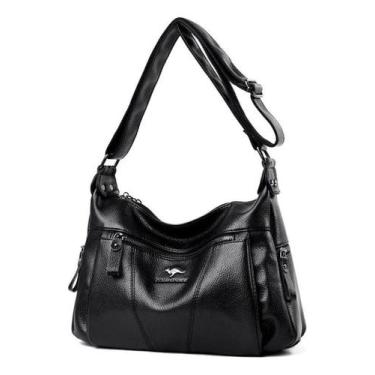 Imagem de Bolsa Feminina Transversal Média Moderna material sintético Lançamento