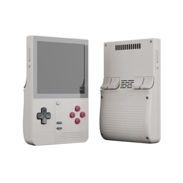 Imagem de Retroid Pocket Console de jogos portátil retrô clássico, tela sensível ao toque OLED de 4,9 polegadas, portátil para jogos Android com 6 + 128 GB, bateria de 5000 mAh, Android 14, WiFi 5 Classic Games