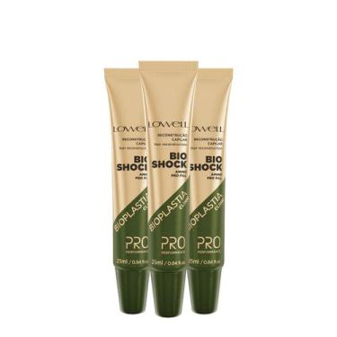 Imagem de Kit Lowell Bioplastia Clinic Bio Shock Tratamento Reconstrutor Extra (