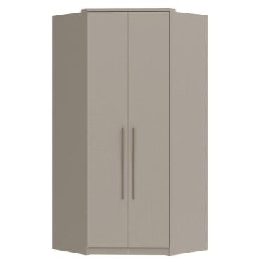 Imagem de Guarda-roupa Modulado de Canto 2 Portas Elegance Níquel