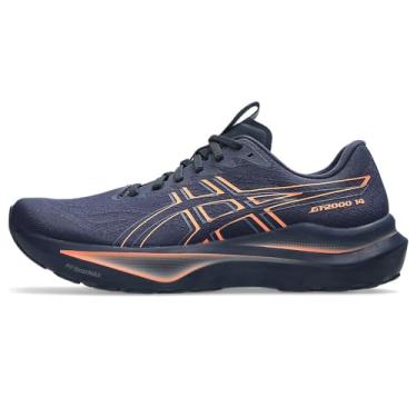 Imagem de ASICS Tênis de corrida masculino Gt-2000 14, Midnight Vivid Coral, 43