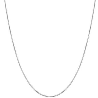 Imagem de Corrente Veneziana 60cm Em Ouro Branco 18k - DR Joias