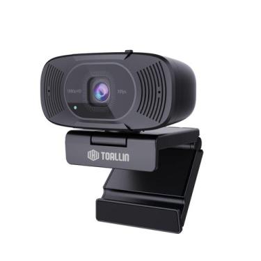 Imagem de Webcam TOALLIN 1080P com foco automático com microfones duplos