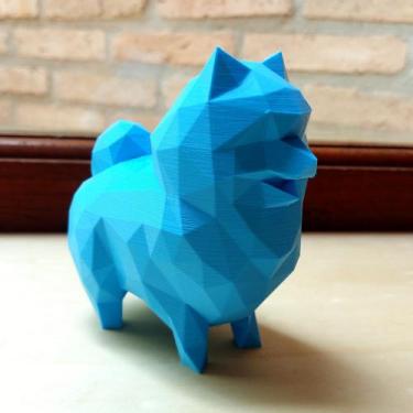 Imagem de Spitz Alemão / Lulu Da Pomerania - 15 Cm Altura , Decoração - Toque 3D