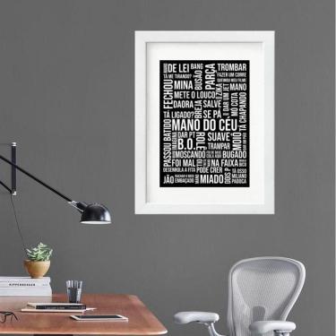 Imagem de Quadro Gírias De São Paulo - 60X48Cm