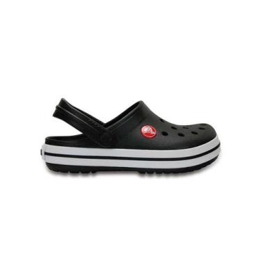 Imagem de Sandália Clog Infantil Crocs Crocband Kids, 32, Preto