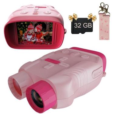 Imagem de Câmera e óculos de visão noturna para crianças Nvgfelis com 32GB