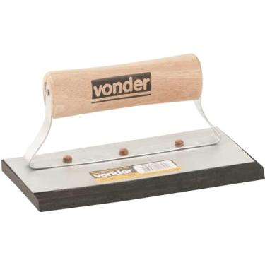 Imagem de Desempenadeira De Aço, Para Rejunte, 95 Mm X 180 Mm, Vonder.