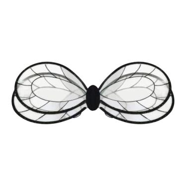 Imagem de Baoblaze Roupa de asa de abelha fácil de usar para eventos, festas, danças, apresentações de palco e dramatização, Preto