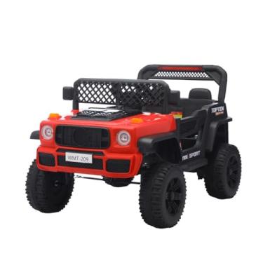 Imagem de Jipe Infantil W2 Bang Toys com Design Off Road, Luzes, Sons, Assento Confortável e Estrutura Resistente (Vermelho)