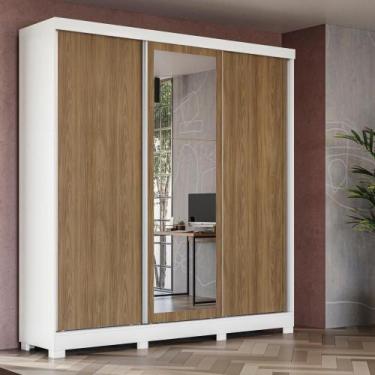 Imagem de Guarda-roupa Casal 3 Por Rev De Correr 3 Espelhos 4 Gav - KAPPESBERG