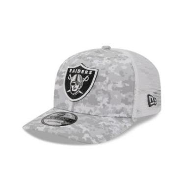 Imagem de BONE NEW ERA 9SEVENTY LAS VEGAS RAIDERS NFL SALUTE SERVICE 2025 PRETO-Masculino