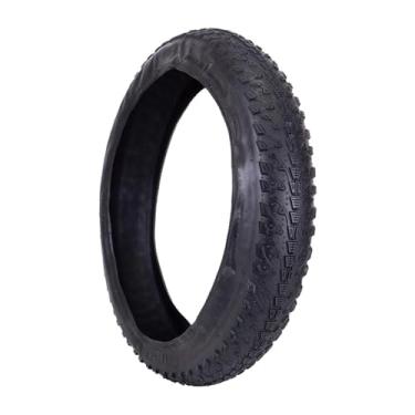 Imagem de kowaku Pneu de bicicleta de neve pneu de bicicleta de neve pneus dobráveis 30psi antiderrapante pneu de neve atv para praia snowmobile pneu substituição, 20x3 pol. Preto