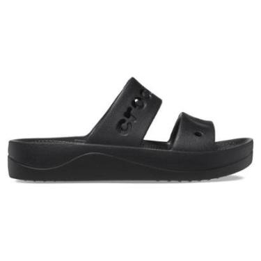 Imagem de Sandália Crocs Baya Platform Sandal BLACK-Unissex