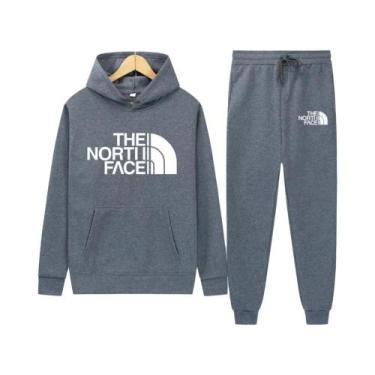 Imagem de Conjunto De Moletom Unissex Para Outono E Inverno Com Capuz E Calças M