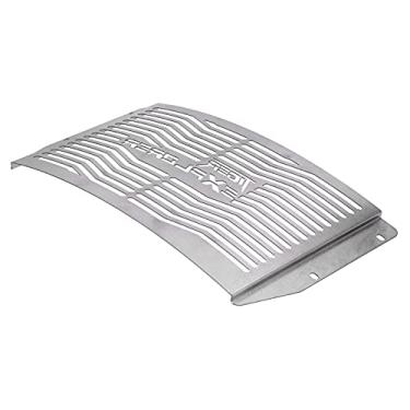 Imagem de Cryfokt Adequado para Adequado para Tiger 1200 EXPLORER 2012-2017 Proteção de Proteção da Grade do Radiador Prateada para Motocicleta, Tampa da Grade do Radiador Frontal de Aço Inoxidável