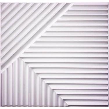 Imagem de Kit 12 Placas Decorativas 3D Revestimentos 0,5Mm Ripado - Ilove3d, Pla