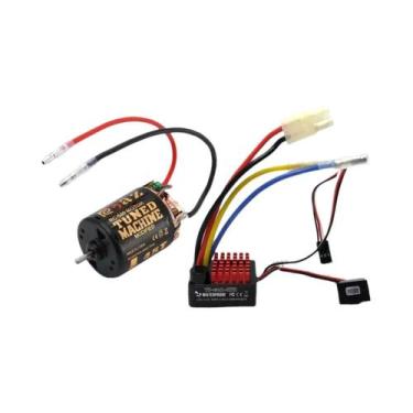 Imagem de Combo De Motor Brushed ESC 1/10 Off-Road Rock Crawler 55T 45T 35T 60A 
