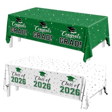 Imagem de Bezkega Decoração de toalha de mesa de formatura (verde)