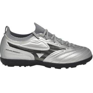 Imagem de Chuteira Infantil Menino Futebol Society Jogo Treino Campo Sintético Costurada Mizuno Regent As Jr-Masculino