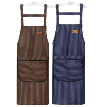 Imagem de Avental impermeável ajustável para homens extra longo e largo - yiweis