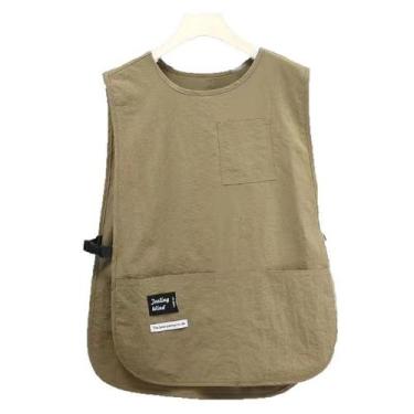 Imagem de Avental, estilo colete unissex, impermeável, resistente a óleo, Taslon