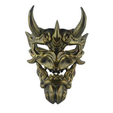 Imagem de Máscara Tusk Prajna Resin Full Face Cover Halloween Cosplay - yiweisai