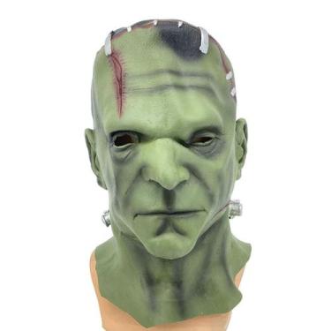 Imagem de Máscara Frankensteins Headgear Latex Face Full Face Scary Cosplay - yi