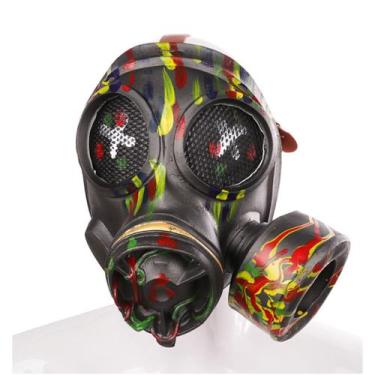 Imagem de Máscara Steam Punk Ghost Full Face Halloween - yiweisai