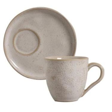 Imagem de Xícara De Chá Bio 170ml E Pires Descentralizado Latte Porto Brasil