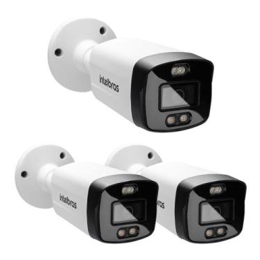 Imagem de Kit 3 Câmeras HDCVI 2 Megapixels 40m VHD 5240 DUAL COLOR+ Intelbras