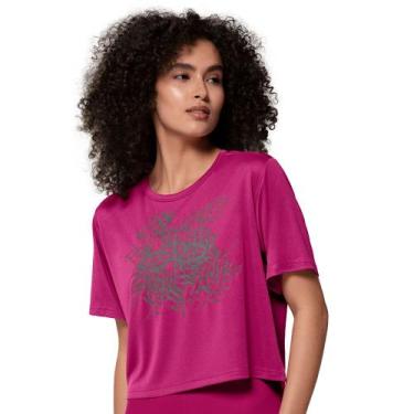 Imagem de Camiseta Complemento Olympikus Feminina, Rosa, M