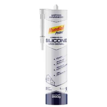 Imagem de Silicone acético para uso geral 260 gramas - PT0600032 (Branco) - Mund