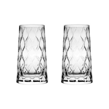 Imagem de Copo De Vidro Pasabahçe 450 ml Leafy 2 Peças
