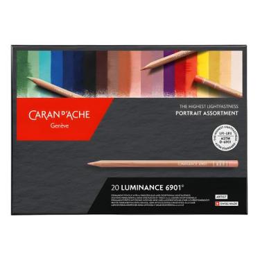 Imagem de Lápis de Cor Luminance 6901 Caran D'ache com 20 Cores - CARANDACHE