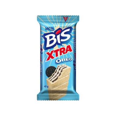 Imagem de Barra de Chocolate Bis Xtra Oreo Branco - 45g Lacta