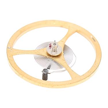 Imagem de Roda de equilíbrio do relógio, substituição de liga de acabamento requintado Roda de equilíbrio do relógio de cor brilhante não é fácil de enferrujar para reparo de relógios