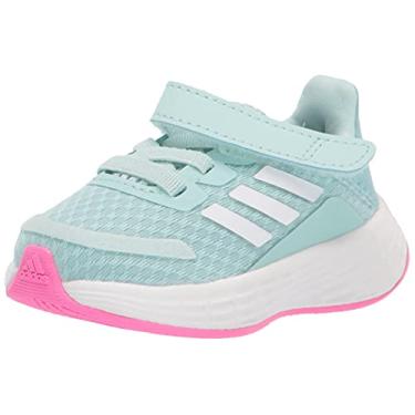 Imagem de adidas Kids Duramo SL Running Shoe, Halo Mint/White/Screaming Pink, 8 US Unisex Toddler