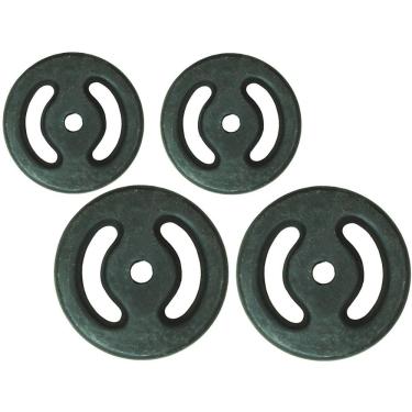 Imagem de Kit anilha pintada 30kg Poli Sports