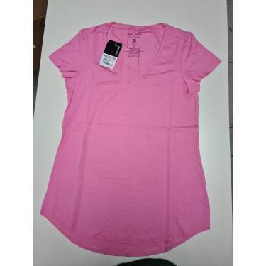 Imagem de Camiseta Feminina Decote V Algodão Malwee 37400.