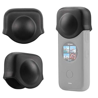 Imagem de 214 Tampa de lente, silicone compacto durável removível lente protetora capa protetora substituição para câmera ONE X2, antiderrapante, à prova de quedas, à prova de